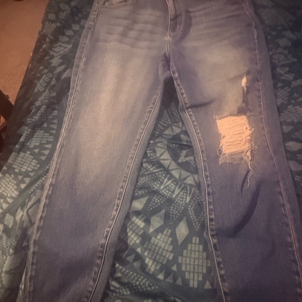Kan Kan distressed skinny jeans
